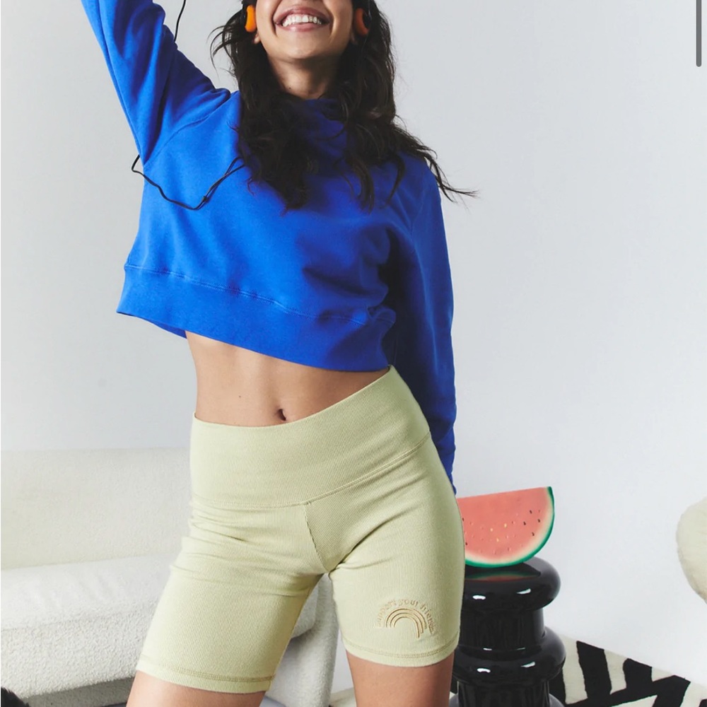 krost the dylan biker shorts in green haze